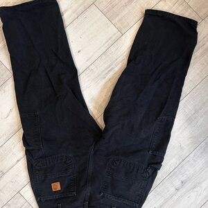 Men's 33 x 30 Carhartt Pants - Black